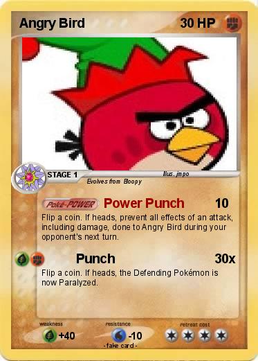 Pokemon Angry Bird