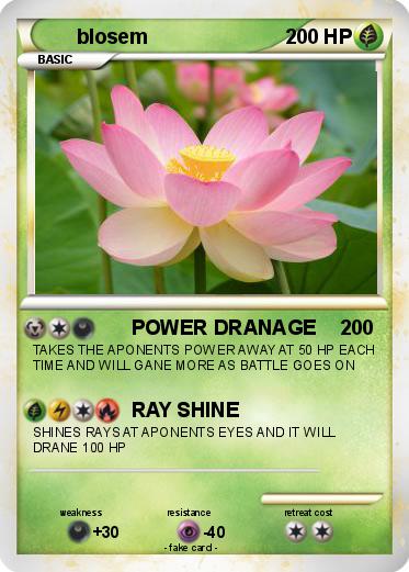 Pokemon blosem