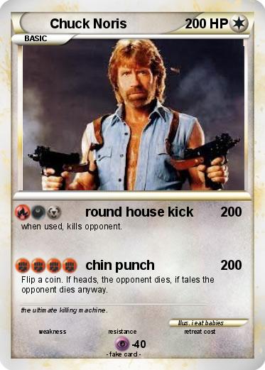 Pokemon Chuck Noris