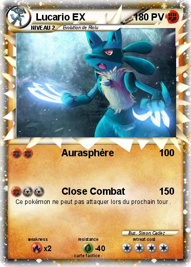 Pokemon Lucario EX
