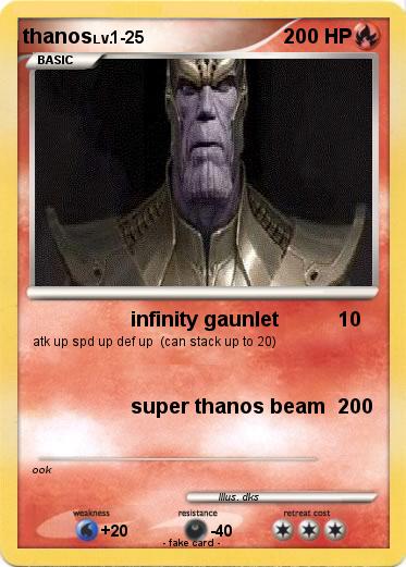 Pokemon thanos
