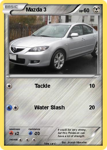 Pokemon Mazda 3