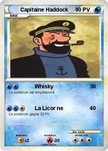 Pokemon Capitaine Haddock