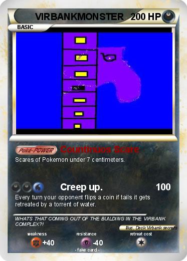 Pokemon VIRBANKMONSTER