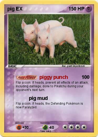 Pokemon pig EX