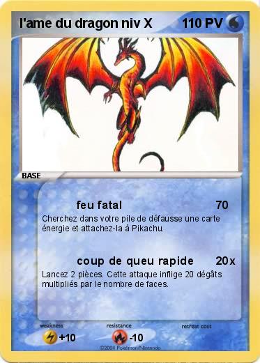 Pokemon l'ame du dragon niv X