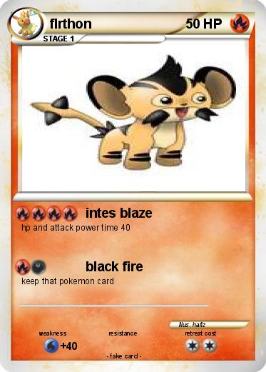 Pokemon flrthon