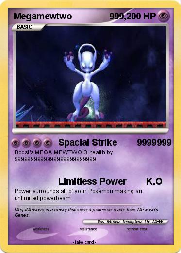 Pokemon Megamewtwo               999,
