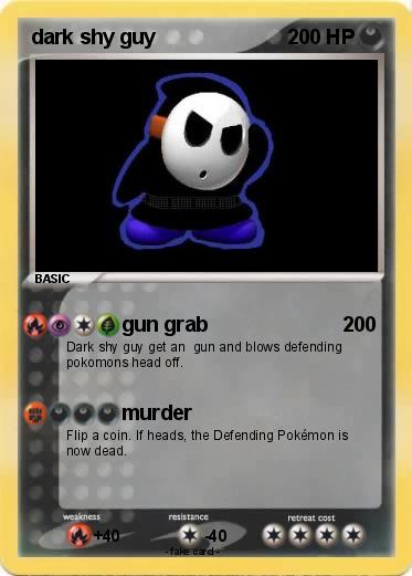 Pokemon dark shy guy