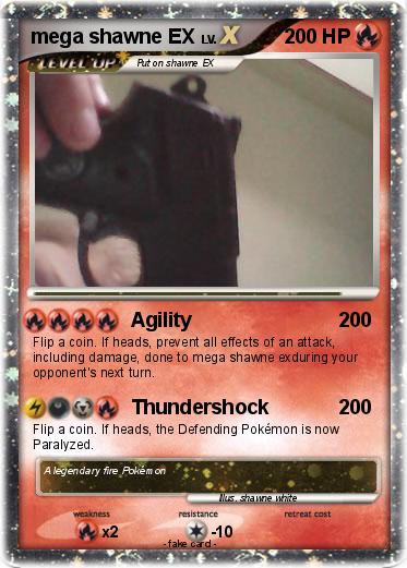 Pokemon mega shawne EX