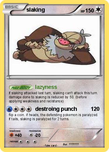 Pokemon slaking