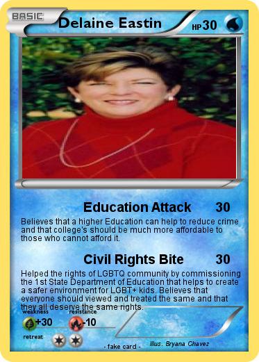 Pokemon Delaine Eastin