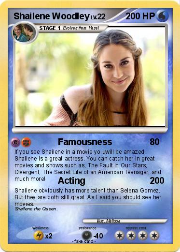 Pokemon Shailene Woodley