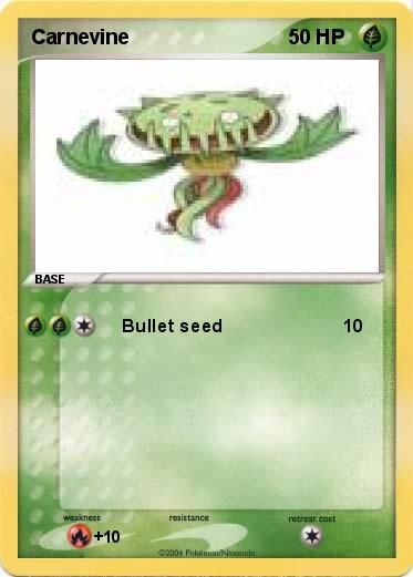 Pokemon Carnevine
