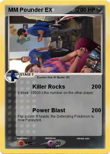 Pokemon MM Pounder EX