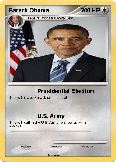 Pokemon Barack Obama