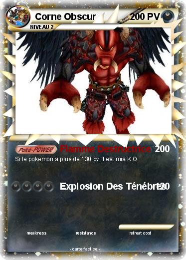 Pokemon Corne Obscur