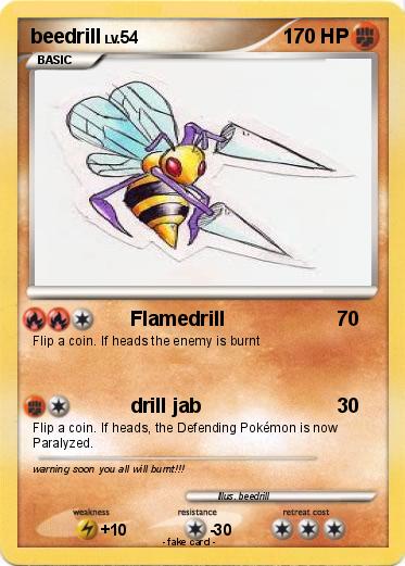 Pokemon beedrill
