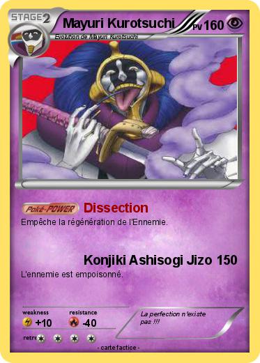 Pokemon Mayuri Kurotsuchi