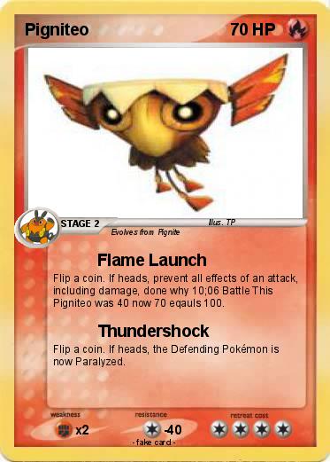 Pokemon Pigniteo