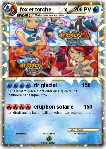 Pokemon fox et torche         x