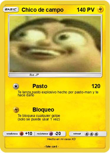 Pokemon Chico de campo