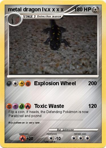 Pokemon metal dragon lv.x x x x
