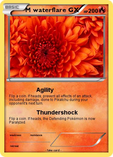 Pokemon M waterflare GX