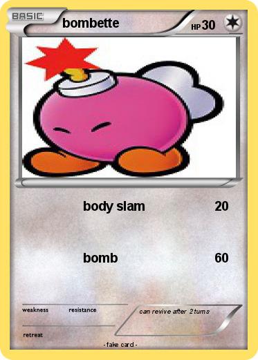 Pokemon bombette