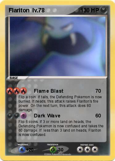 Pokemon Flariton  lv.78