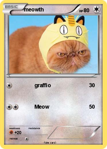 Pokemon meowth