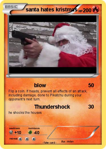 Pokemon santa hates kristmas