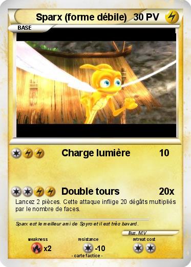 Pokemon Sparx (forme débile)