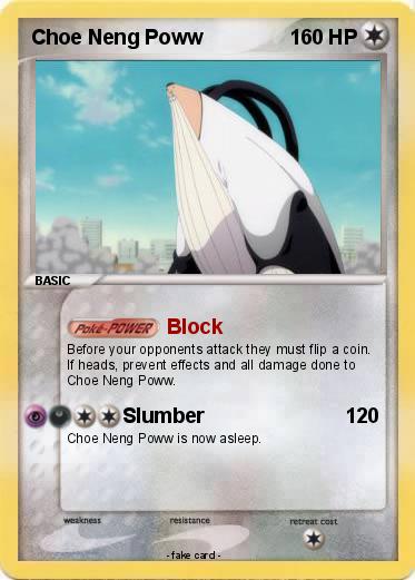 Pokemon Choe Neng Poww