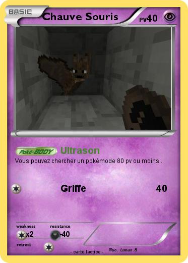 Pokemon Chauve Souris