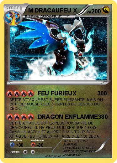 Pokemon M DRACAUFEU X