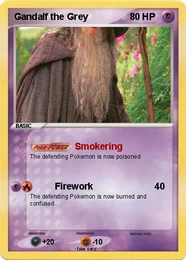 Pokemon Gandalf the Grey