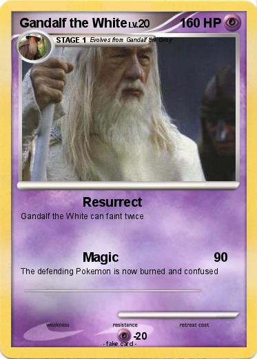 Pokemon Gandalf the White
