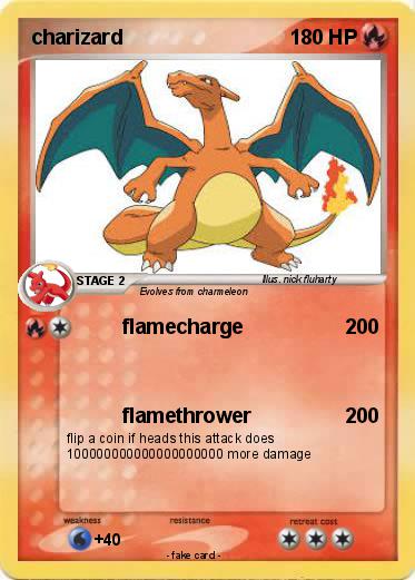 Pokemon charizard