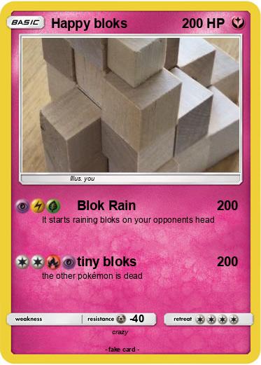 Pokemon Happy bloks