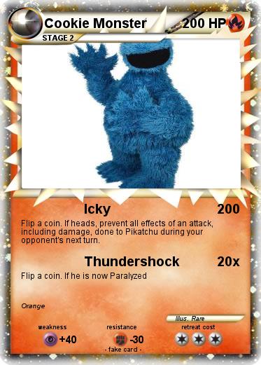 Pokemon Cookie Monster