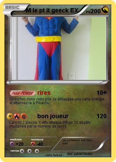 Pokemon M le pt it geeck EX