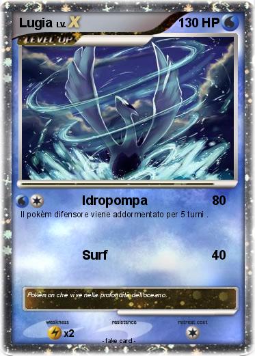 Pokemon Lugia