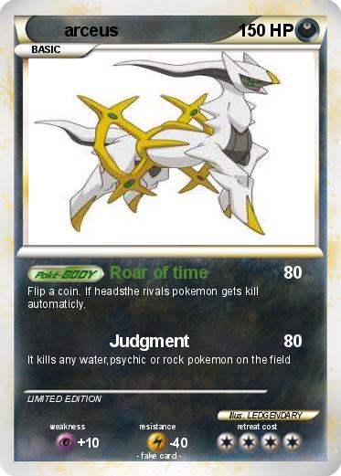 Pokemon arceus