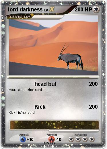 Pokemon lord darkness