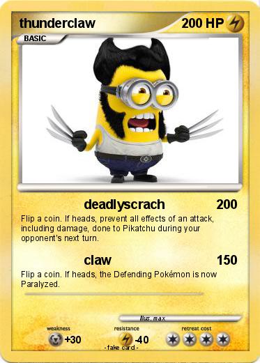 Pokemon thunderclaw