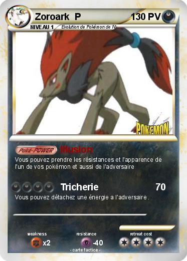 Pokemon Zoroark  P