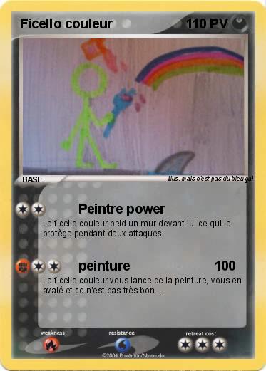 Pokemon Ficello couleur