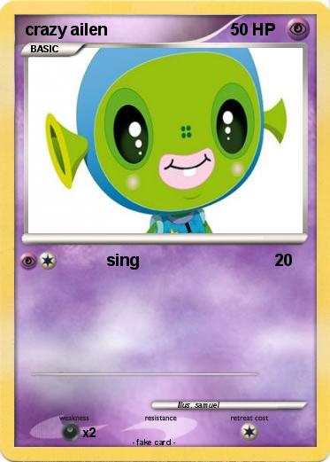 Pokemon crazy ailen