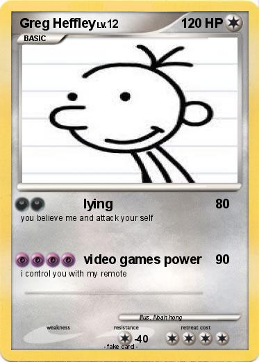 Pokemon Greg Heffley